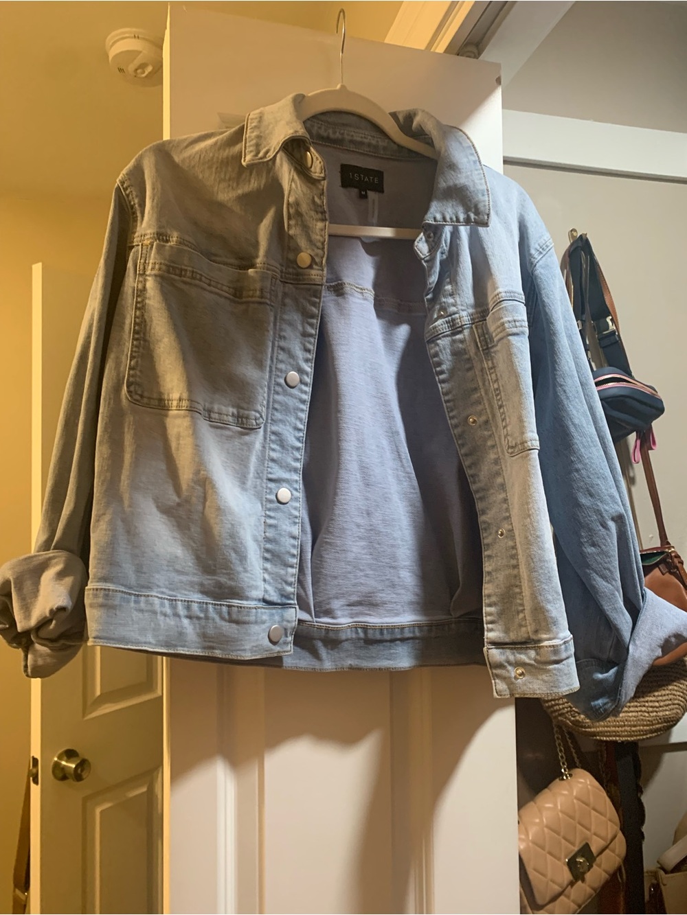 Altar'd State Light Blue Denim Jacket